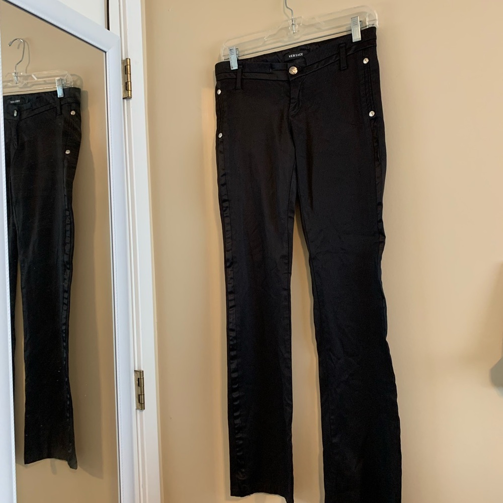 Authentic Black Versace Pants . - image 2